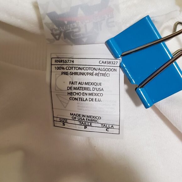 Big B Rapper Rockstar Energy Drink Mens S T-Shirt White Short Sleeve Crew New - Picture 6 of 9